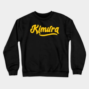 Kimura Bjj Brazilian Jiu-Jitsu Mma Crewneck Sweatshirt